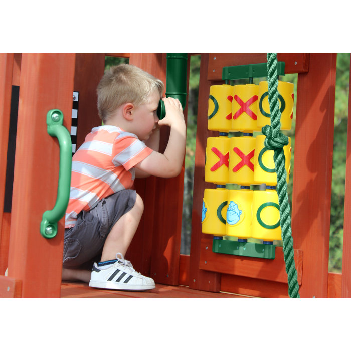 Gorilla Playsets Tic Tac Toe Spinner Panel & Reviews Wayfair